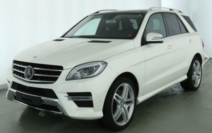 Left hand drive MERCEDES ML CLASS  400 AMG